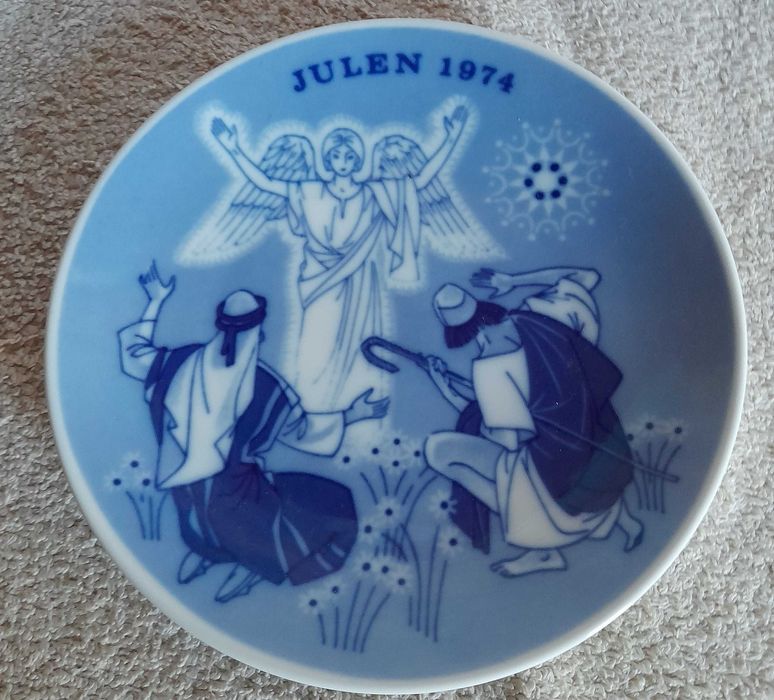 kolekcjonerskie talerzyki z serii bożonarodzeniowej