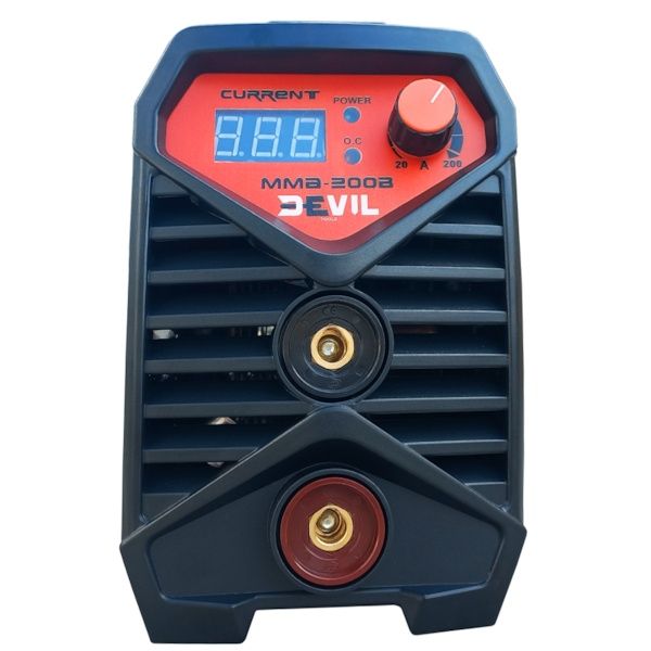 Aparelho Soldar Devil'Tools Inverter MMA 200B + Máscara de Soldar Tols