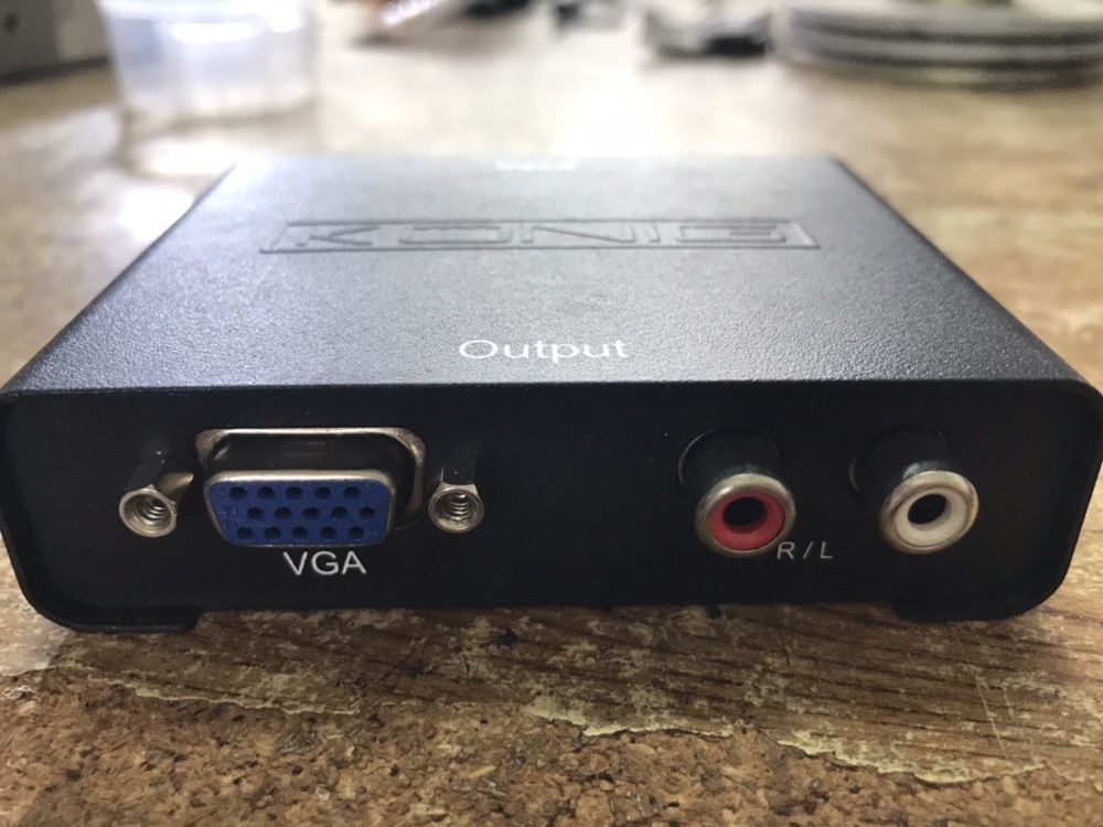 Vende-se aparelho HDMI to VGA (conversor)