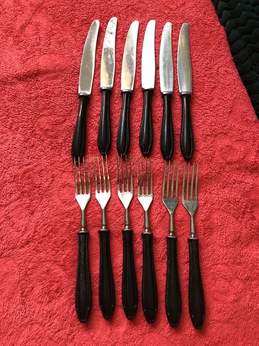 Sztućce Gerlach PRL 12 szt