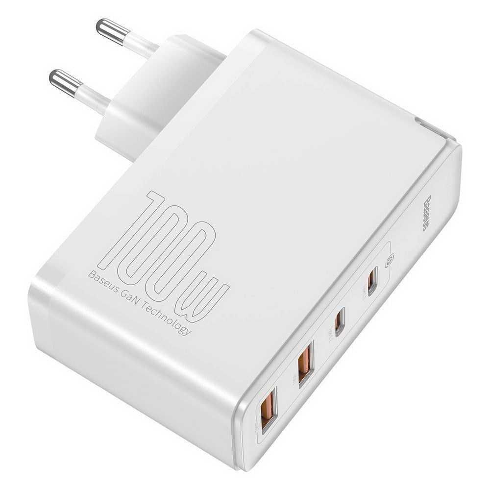 Зарядний пристрій 100W BASEUS GaN2 Pro - Блок живлення + Кабель 100Вт