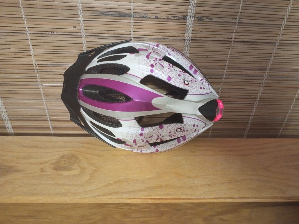 kask rowerowy dziewczęcy 49-54