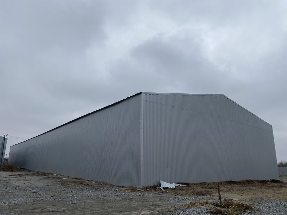 Монтаж ангарів під ключ