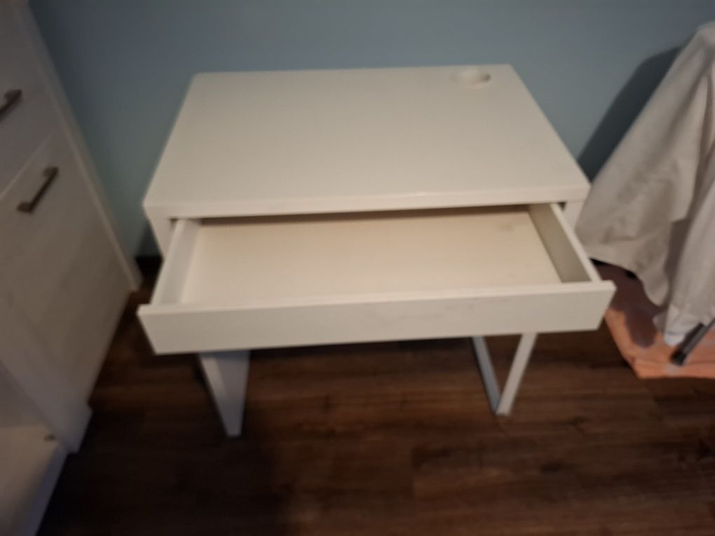 Biurko Ikea biale