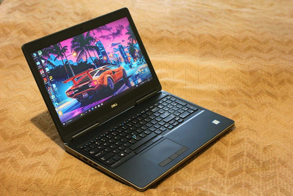 DELL 7510/intel Xeon E3-1505 V5/RadeonWX5170m 2GB/16GB/SSD512/АКБ4ч/15