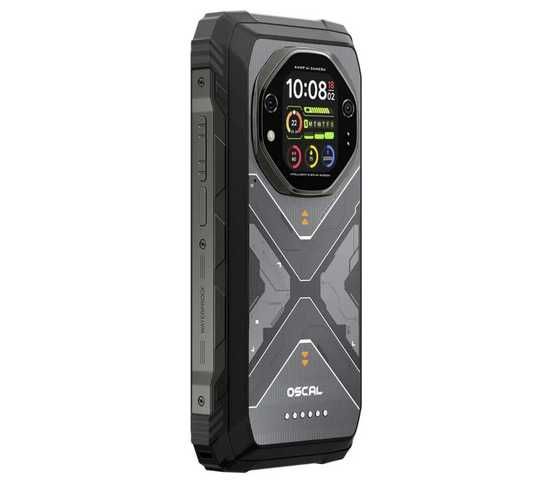 Oscal Tank 1 16/512GB ультраміцний смартфон IP68/IP69K, 20000 мА·год