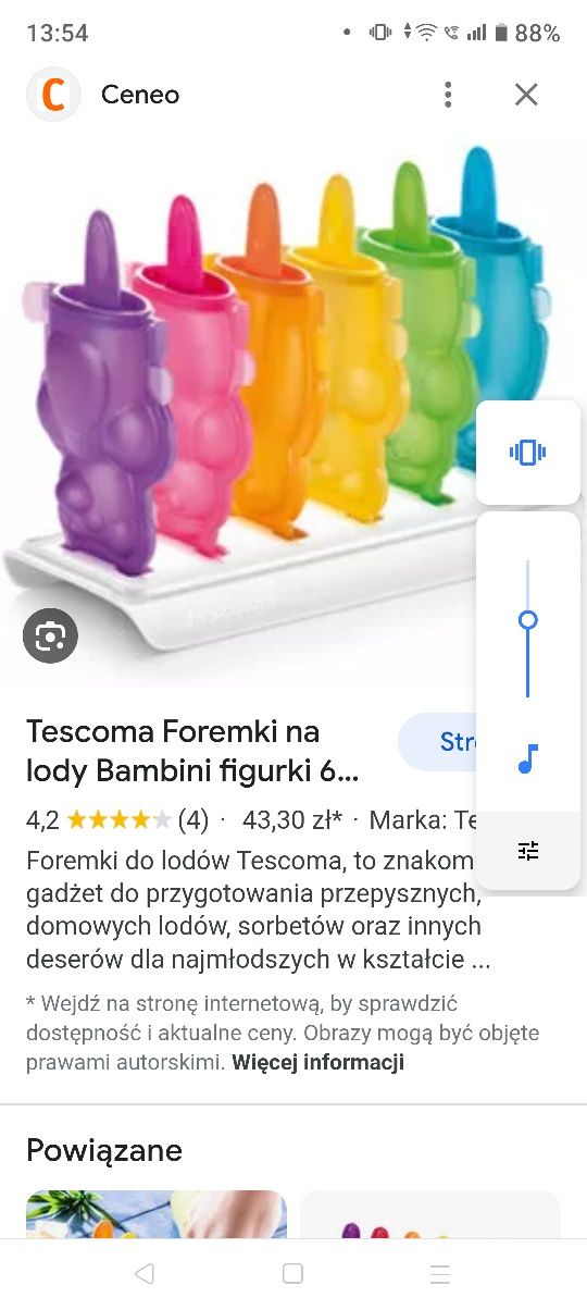 Foremki do lodów marki Tescoma