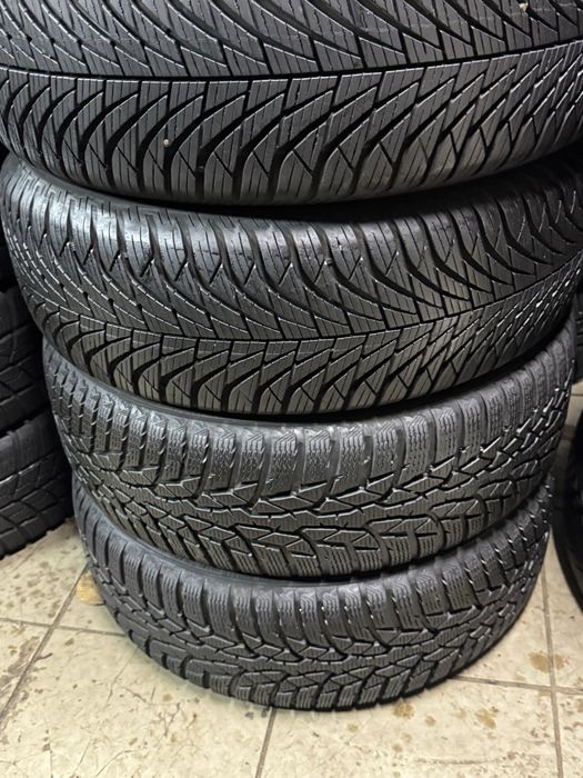 Opony 195/65/15 fulda i nokian 7 mm zimowe 4 sztuki