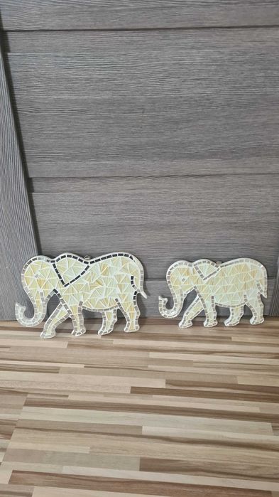 Słonie dekoracja ozdoba