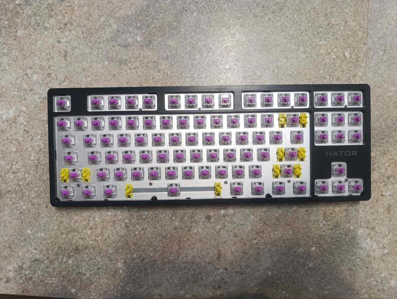 Клавіатура Hator Rockfall 2 Mecha TKL Orange USB Black