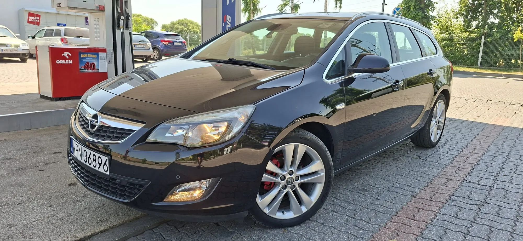 Opel Astra 1.4T 140KM Klima Alu Serwis Duża Navi Kamera Cofania