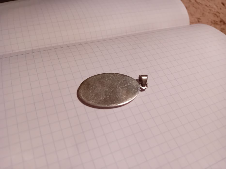 Medalha em Prata e Madrepérola