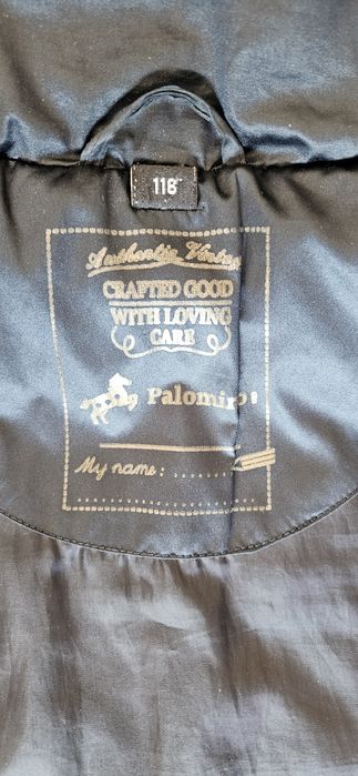 Kurtka puchowa zimowa rozmiar 116