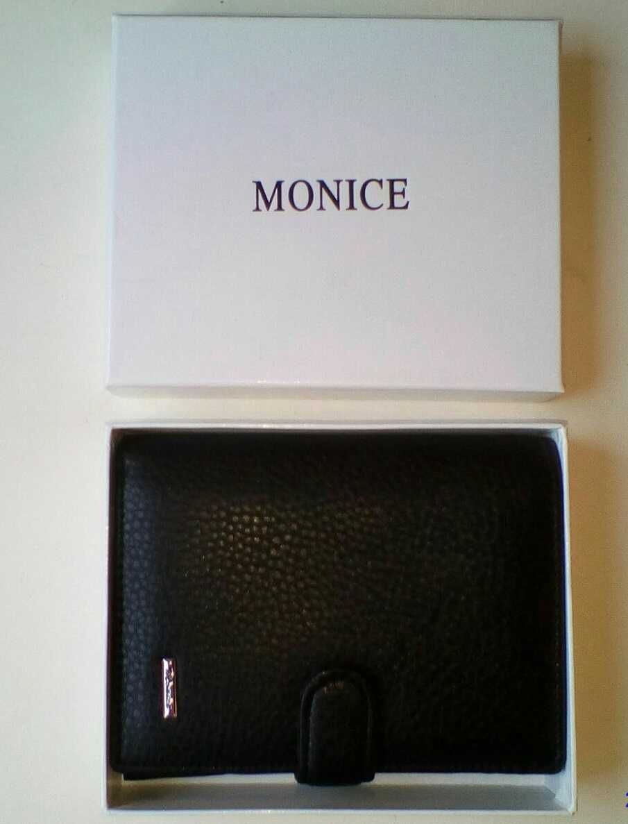 Бумажник мужской кошелек портмоне черный.