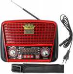 RADIO SOLARNE przenośne retro na akumulator solar USB bluetooth