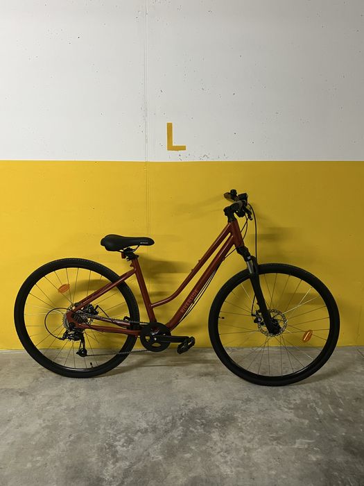 Bicicleta de Trekking Riverside 500 quadro rebaixado
