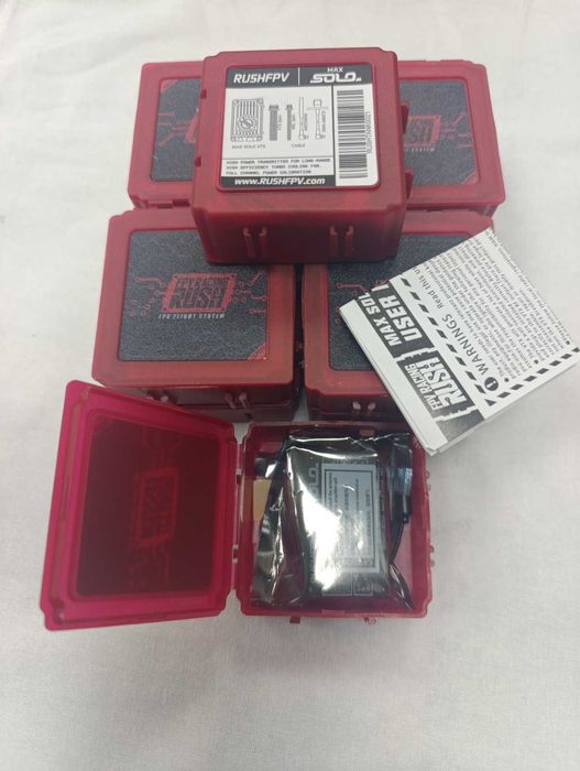 Відеопередавач RUSH TANK MAX SOLO 5,8 ГГц 2,5 Вт