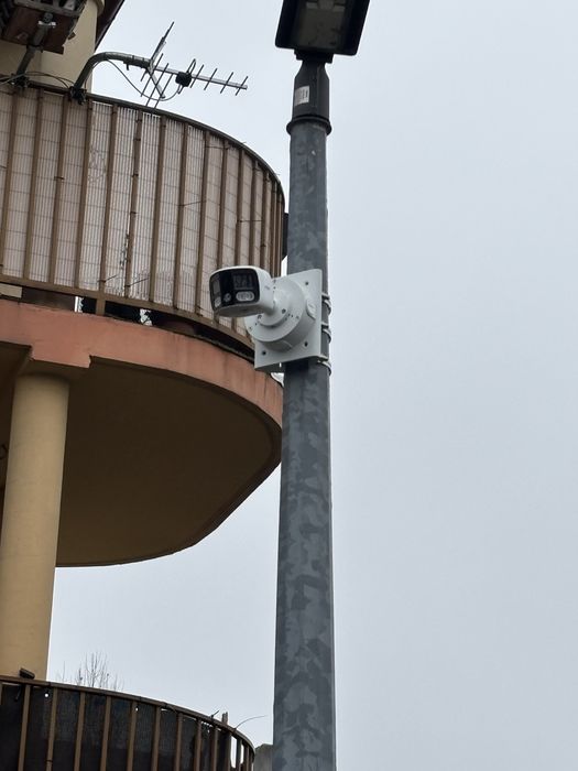 Montaz kamer Monitoring Ip , Sieci Lan-wifi.