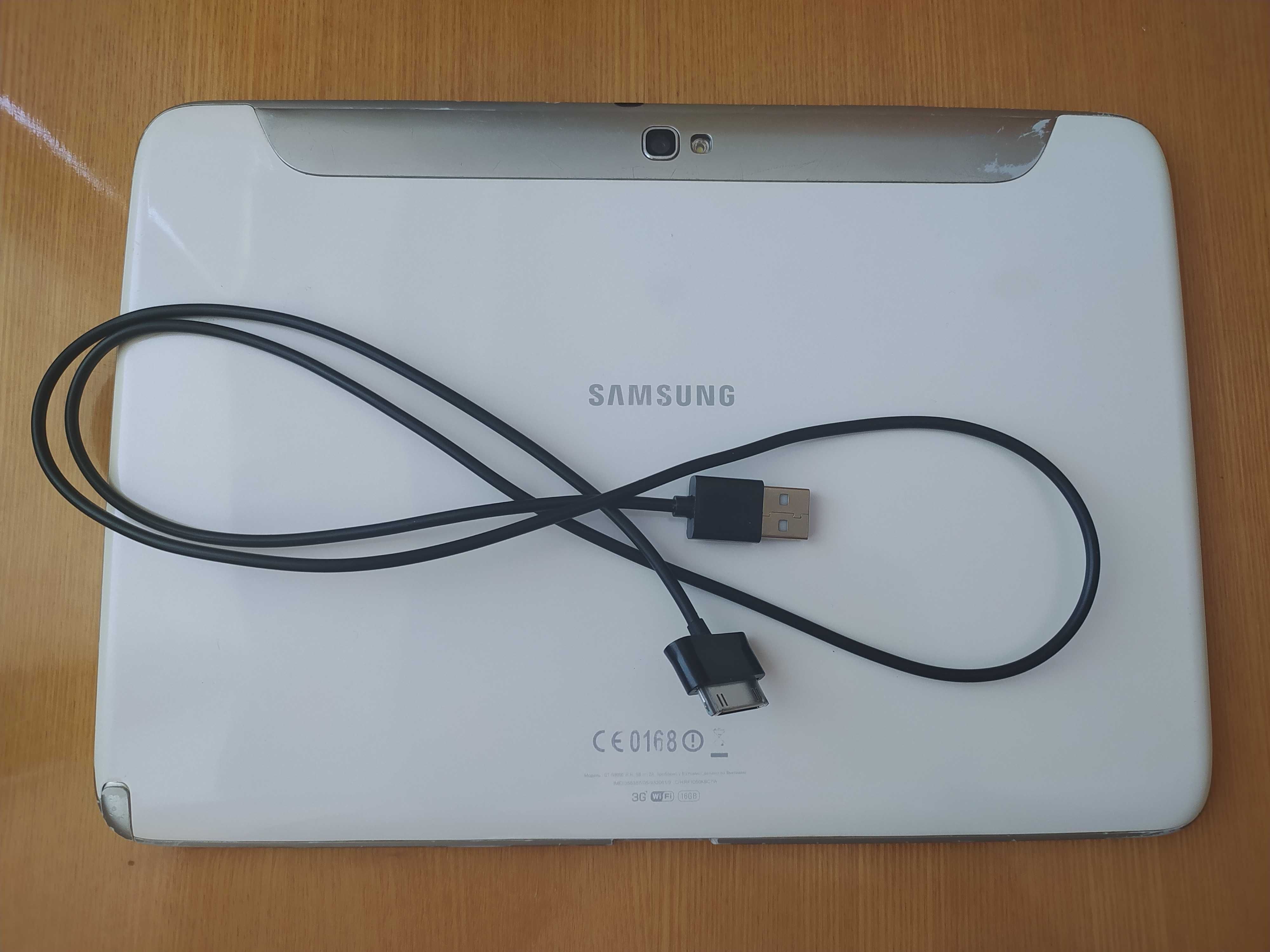 Планшет Samsung Galaxy 2/16 N8000 10.1 андроид 9 стилус SIM 3G