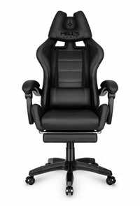 Fotel Gamingowy Hell's Chair HC-1039 Black Mesh 3m