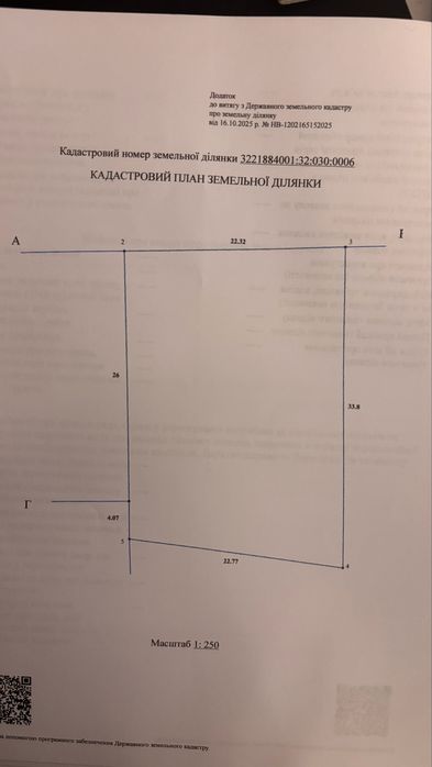 Земельна ділянка с. Лебедівка