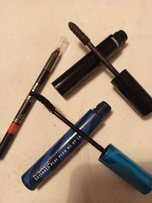 Zestaw kosmetyków do makijażu Chanel Shiseido Clinique Mac