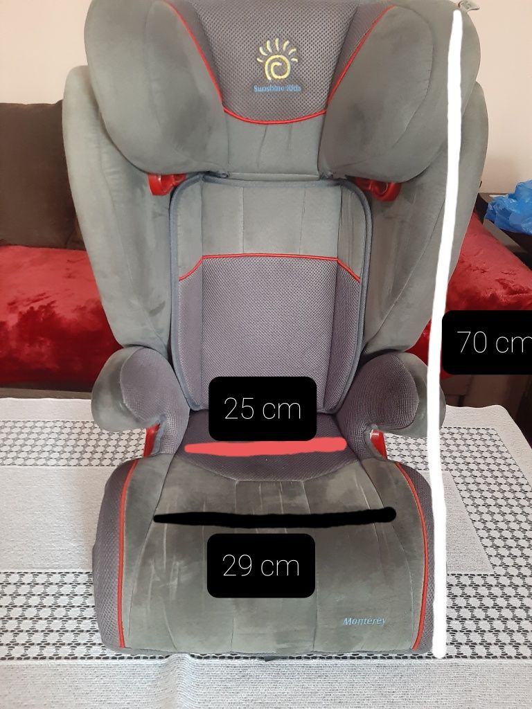 Fotelik sunshine kids z isofix.