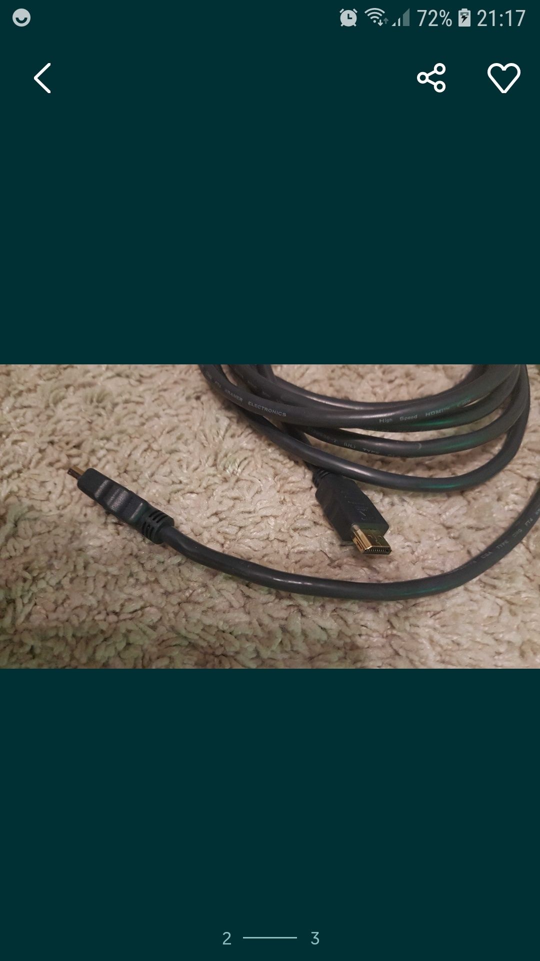 !NOWY! Profesjonalny 2m (1,8m)HDMI Kabel Kramer-high Speed wtyk K-Lock