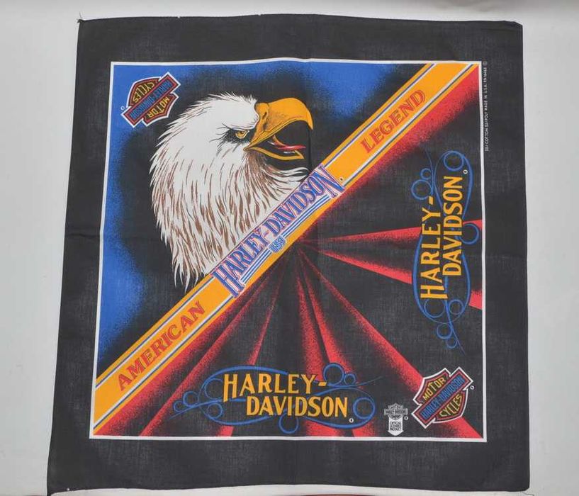 Оригинальныая бандана (шейный платок) Harley-Davidson США.  Орёл