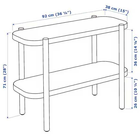 Consola Listerby - IKEA