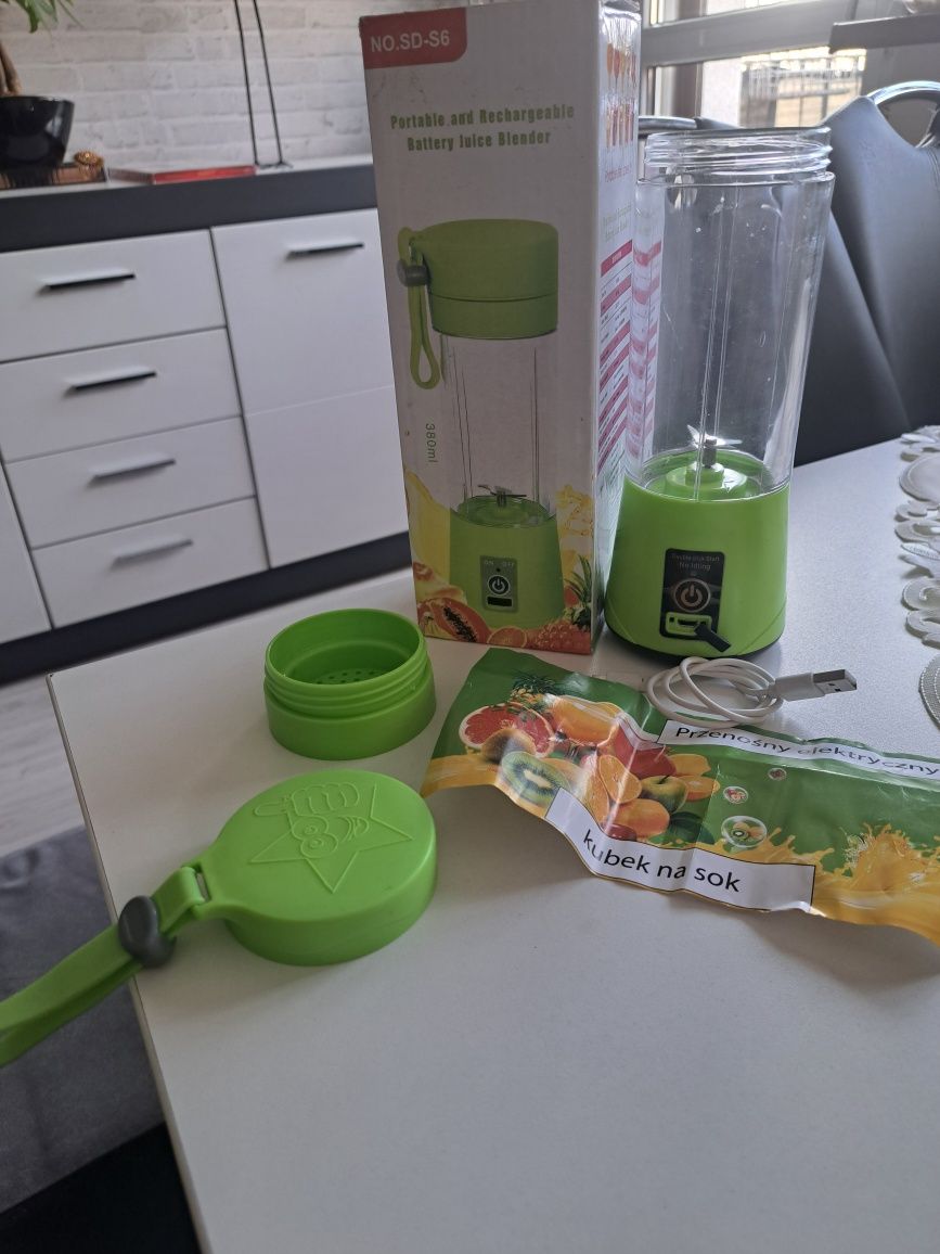 Nowy przenośny blender plus USB