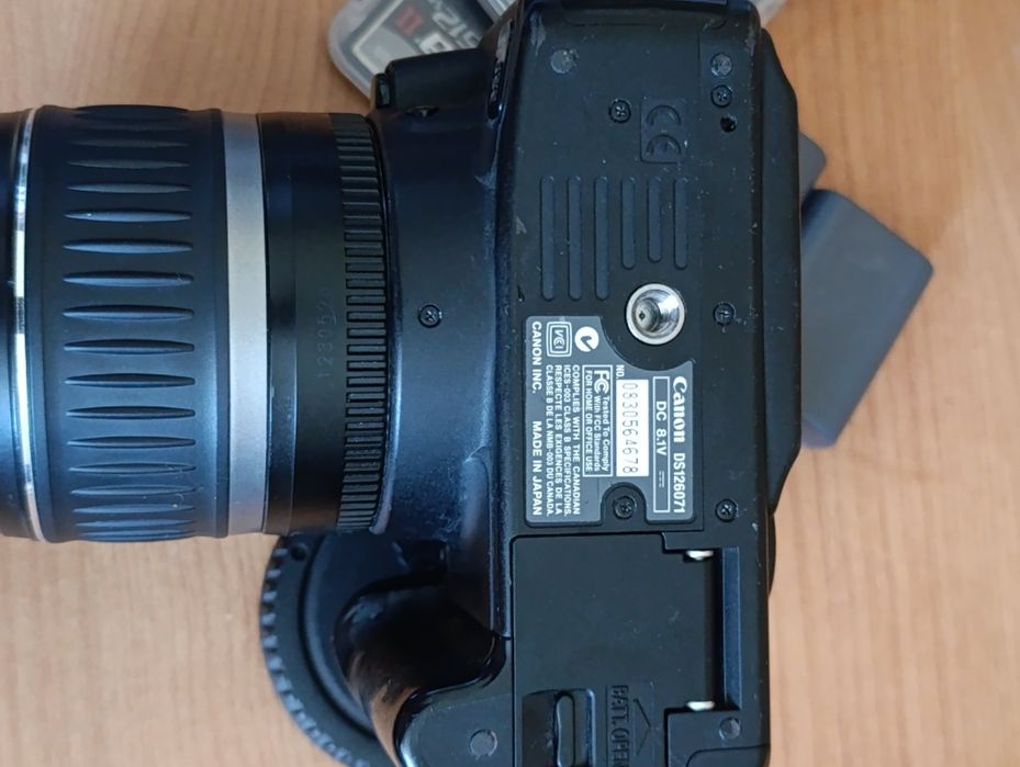 Canon EOS 350D + obiektyw + fisheye lens