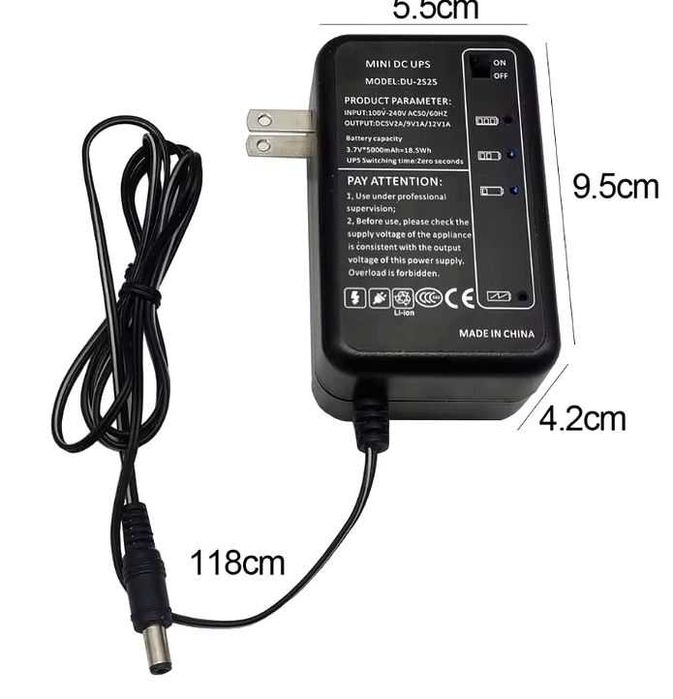 Powerbank Ups Дбж Ибп для Wi-Fi роутера модема камери спостереження