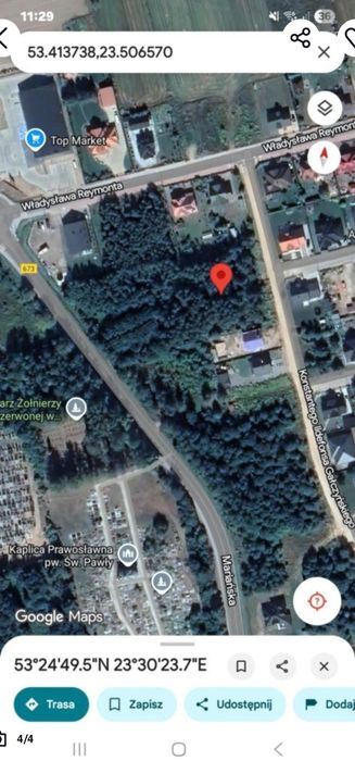 SOKÓŁKA, DZIAŁKI budowlane, ul. Gałczyńskiego