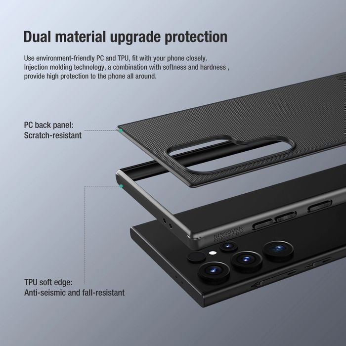 Etui Nillkin Super Frosted Shield Pro do Samsung Galaxy S24 Ultra