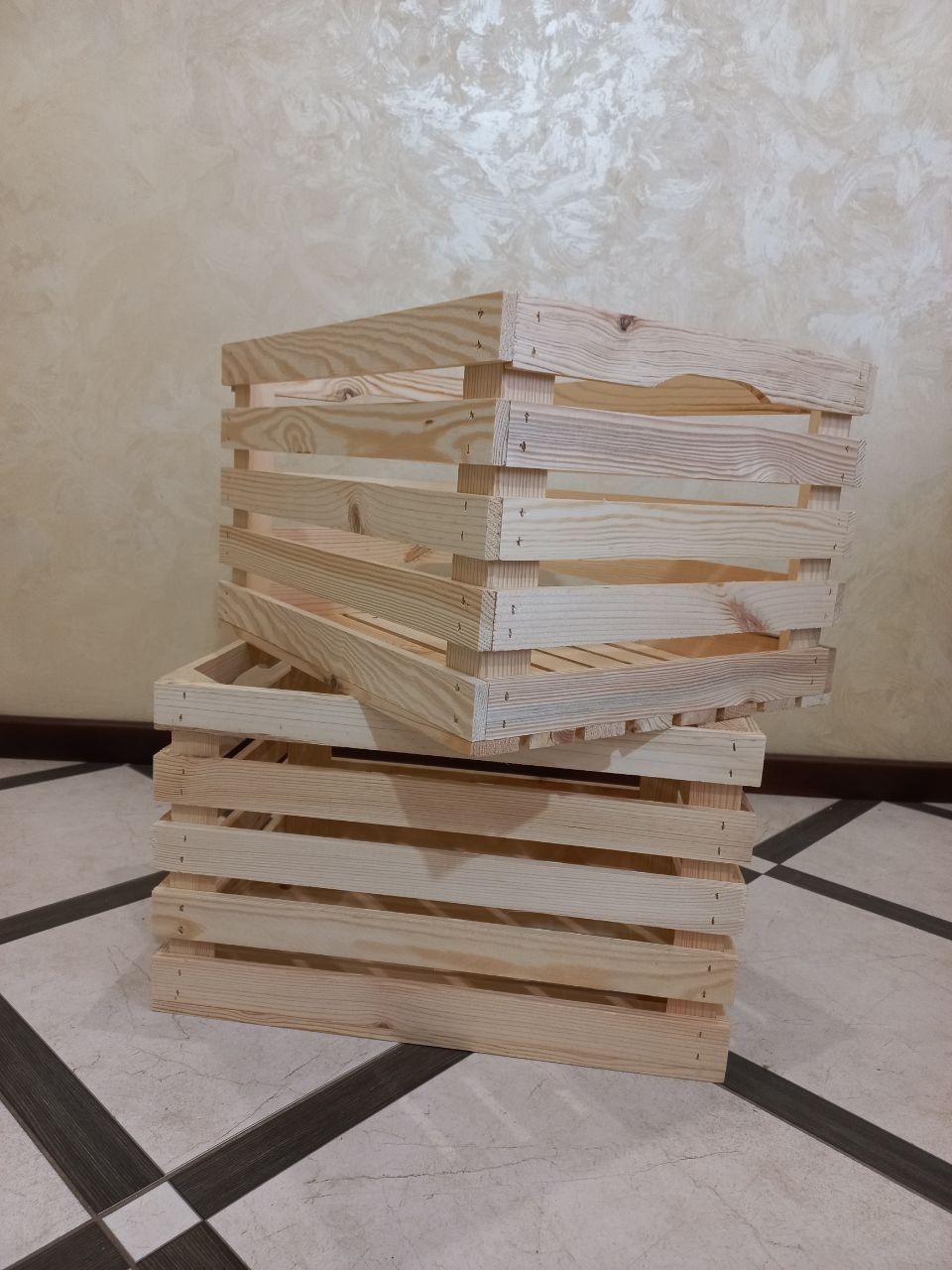 Дерев'яний ящик польский куб