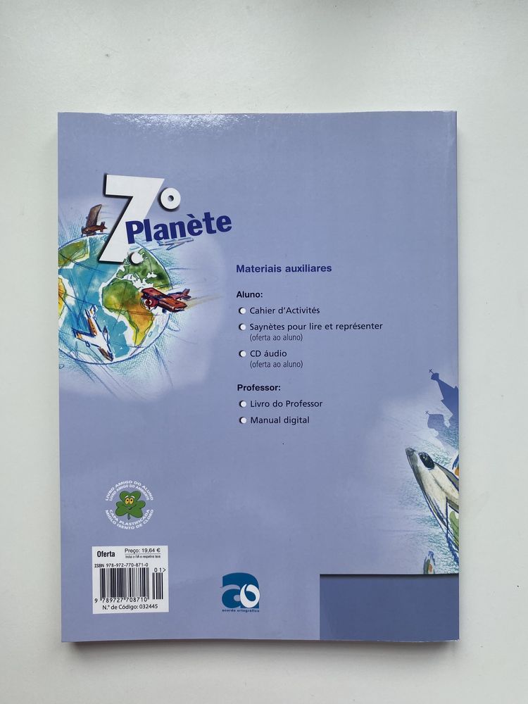 Manual “Planète 7” Plátano Editora