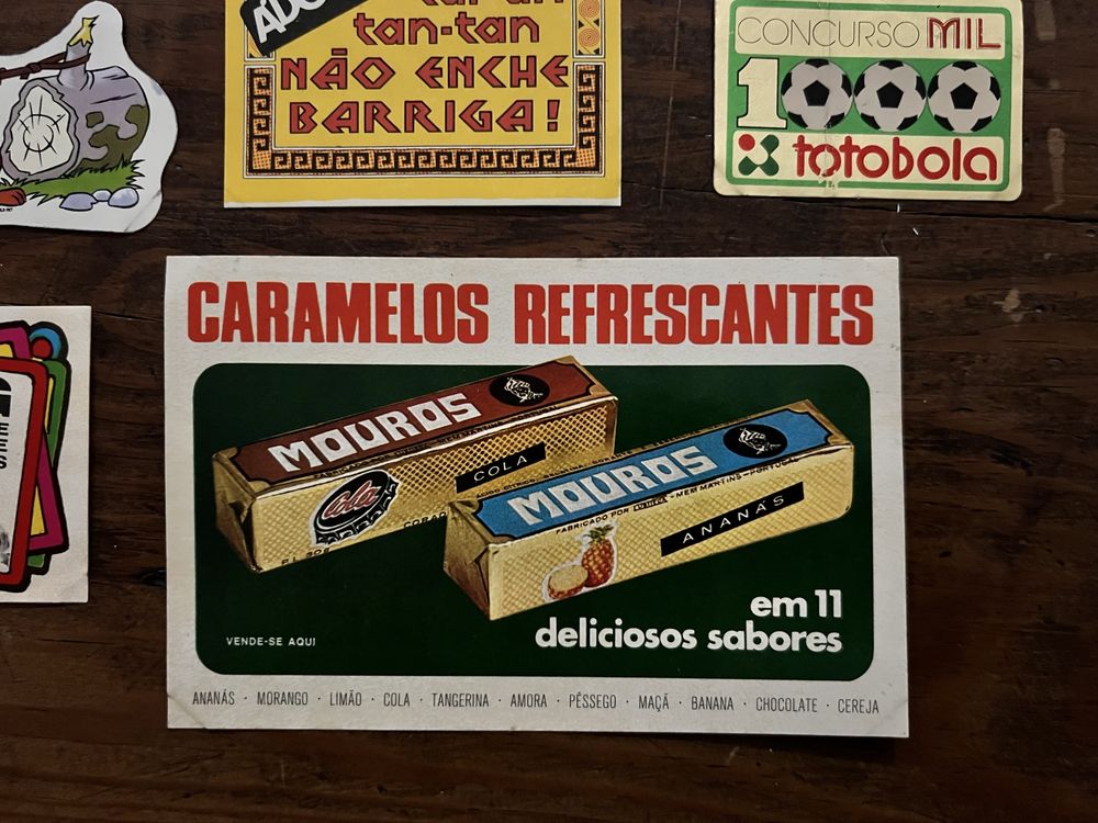 Lote autocolantes.Anos 70-80