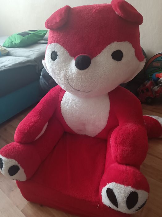 Rozkładany fotelik lis