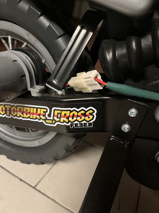 Mota elétrica criança - Feber Motorbike Cross 400F 6V