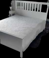 Rama łóżka Ikea hemnes biała drewno 160x200