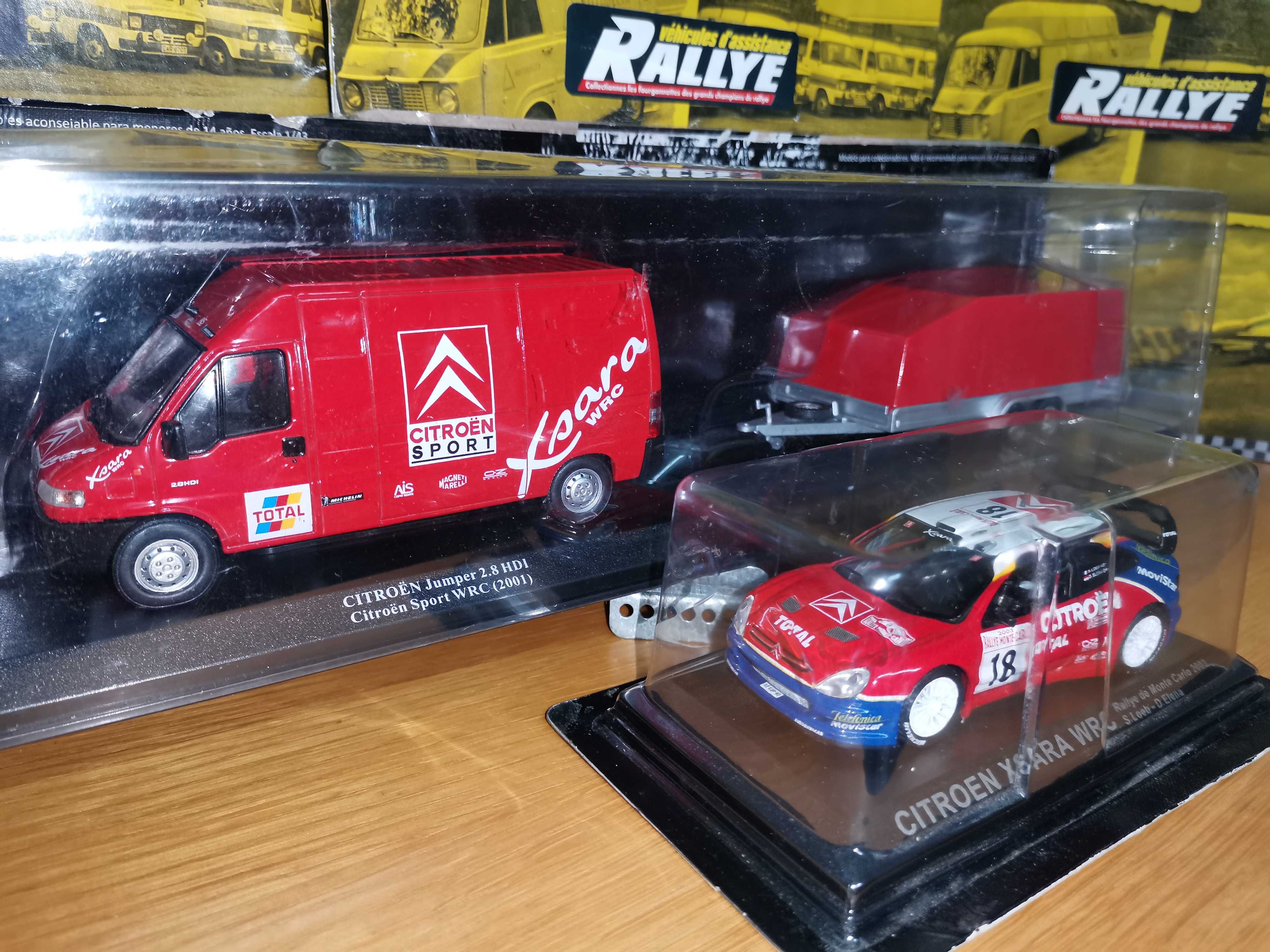 Citroën Jumper +Citroën Xsara WRC Team Citroën Sport WRC