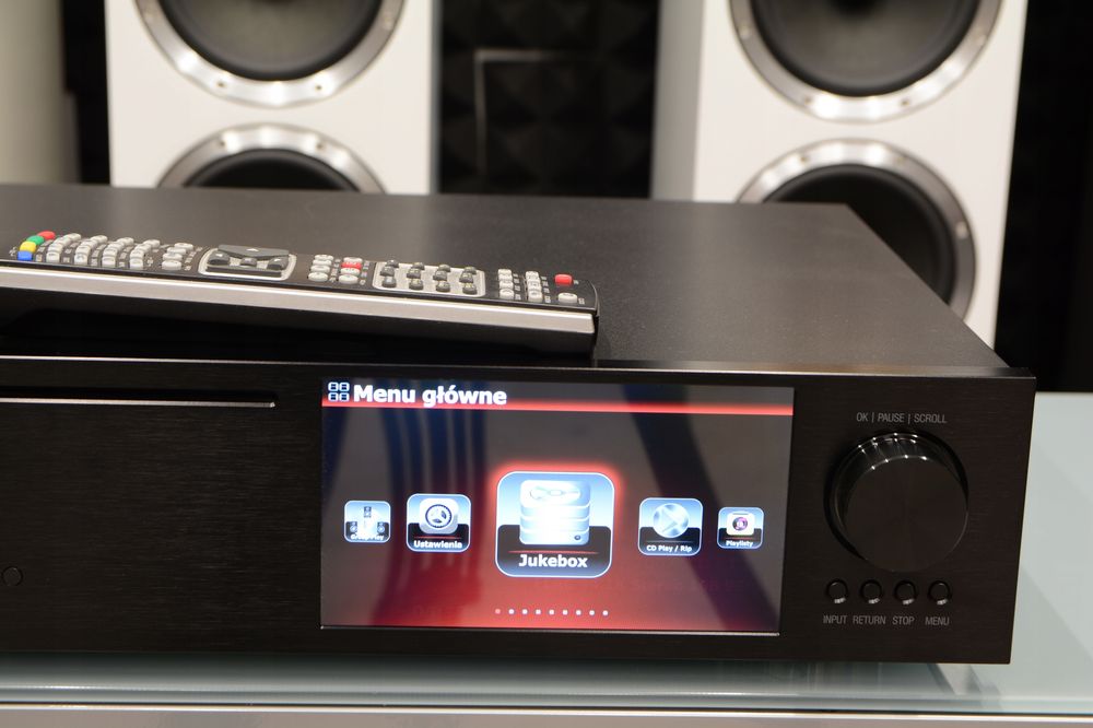 amplituner sieciowy wzmacniacz stereo Cocktail Audio CA-X35 HDD