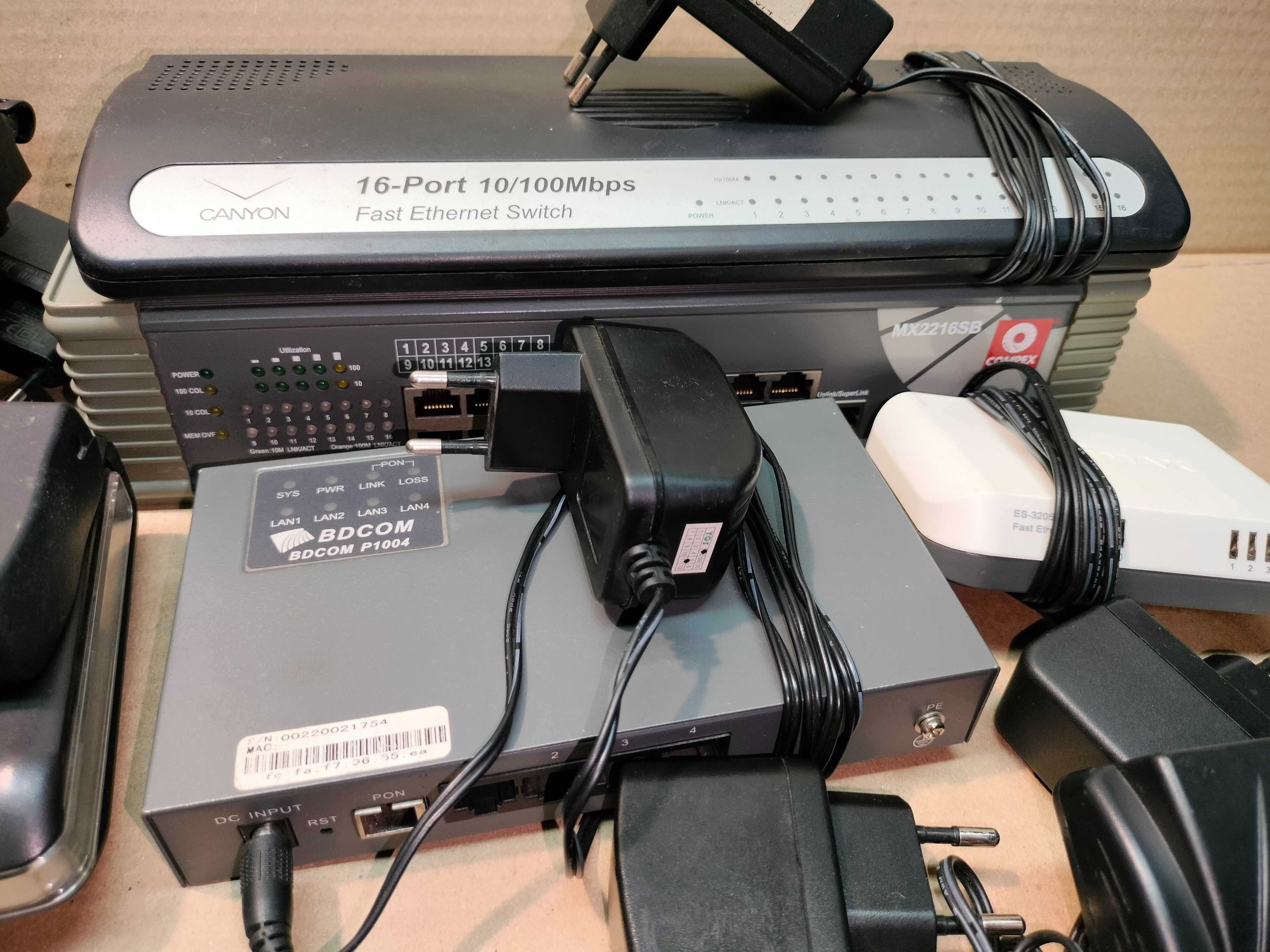 Маршрутизатор Wi-Fi Роутер ADSL модем Сетевой свитч коммутатор