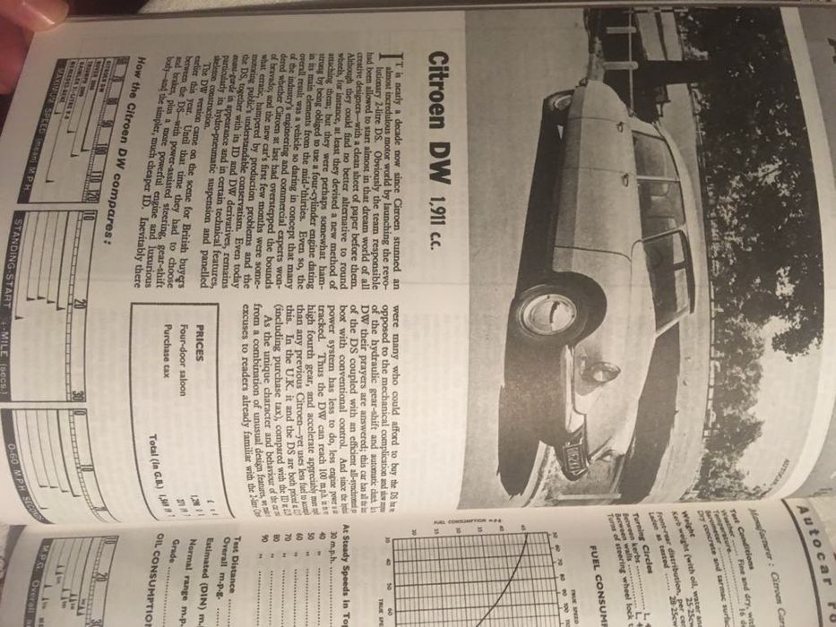 CITROEN DS & ID Brooklands Books książka motoryzacyjna