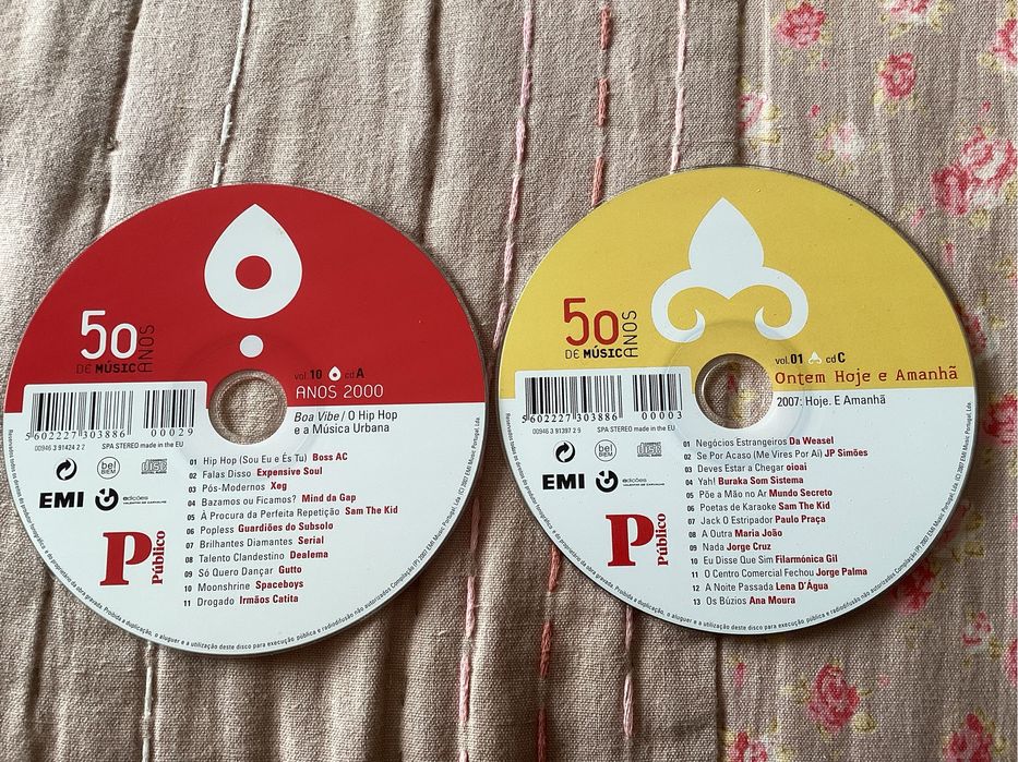 8 CD’s Música Portuguesa