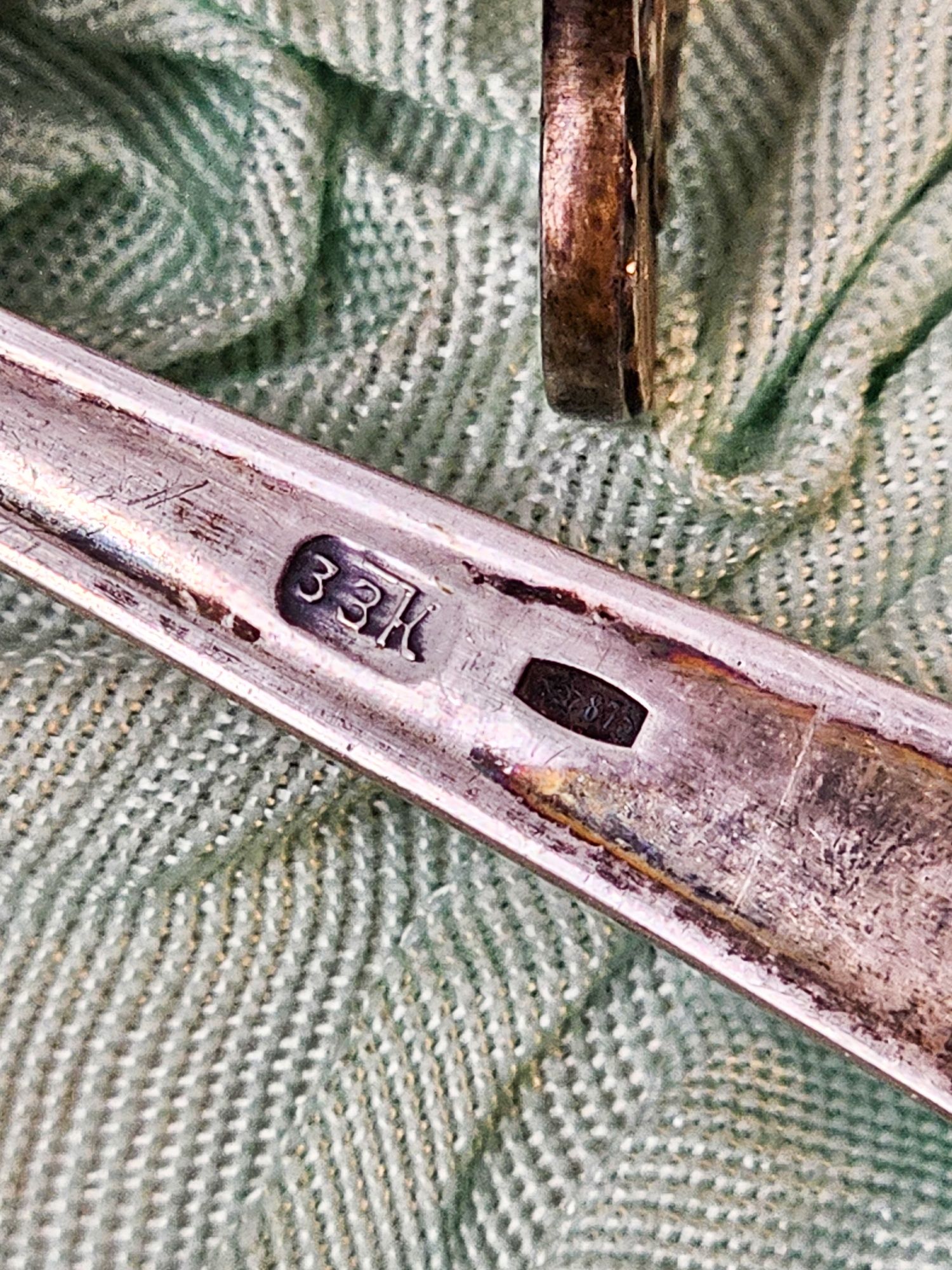 Srebrne sztućce zestaw 4 osób pr. 875