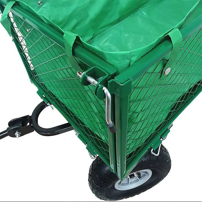 Nowy Wózek transportowy OGRODOWY 200 KG przyczepa przyczepka siatka