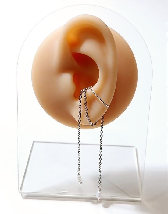 Ear Cuff Pérola Natural