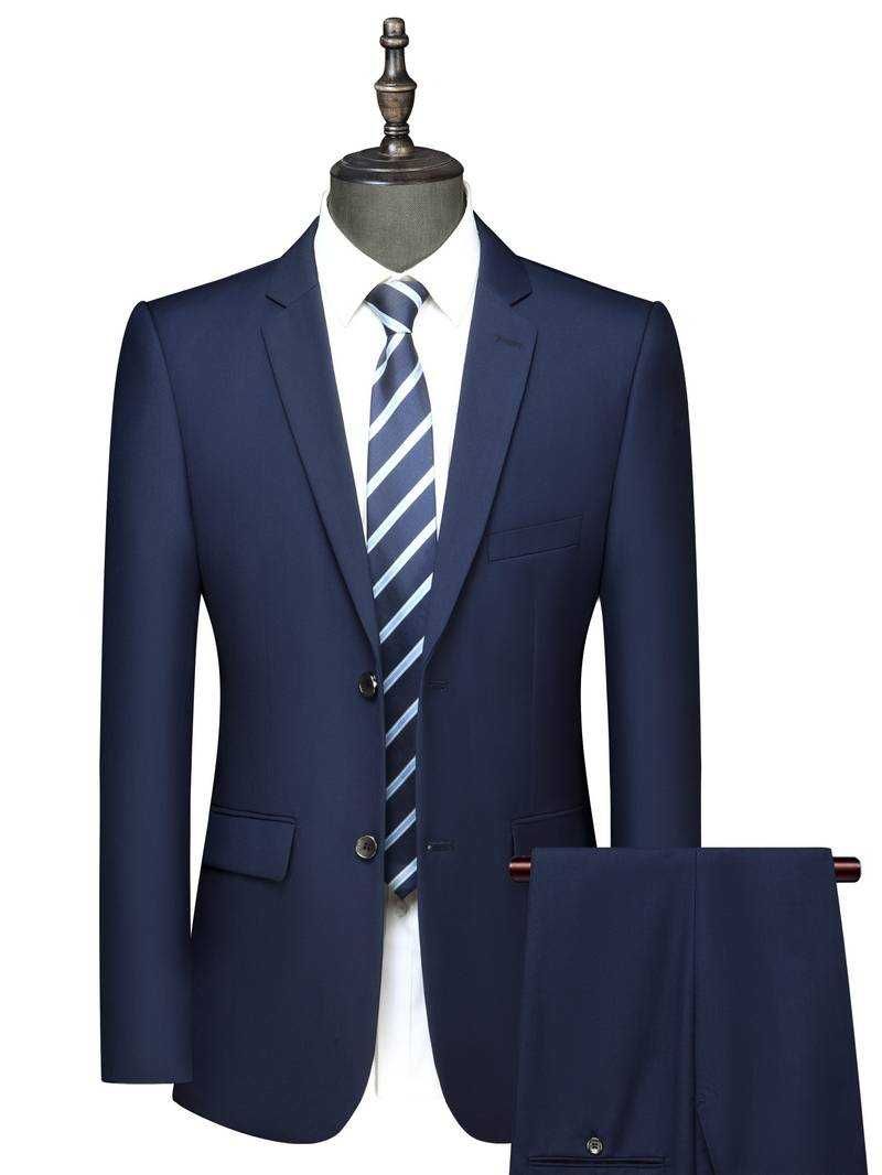Fato masculino NOVO 2 peças em navy blue ou preto (blazer+calças)